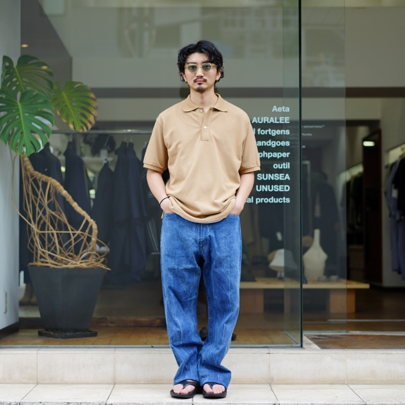 AURALEE オーラリー　BIG POLO AURALEE -Super Fine Cotton Pique Big Polo- | twelve blog