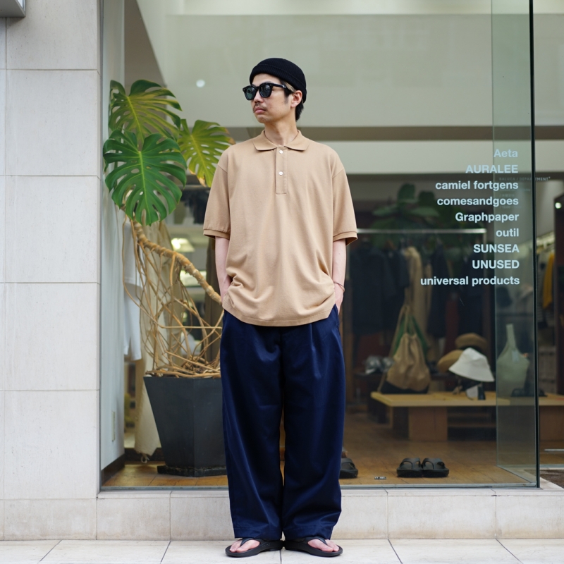 Graphpaper(グラフペーパー)23AW Collectionの新作 Suvin Chino Graphpaper(グラフペーパー)23AW Collectionの新作 Suvin Chino