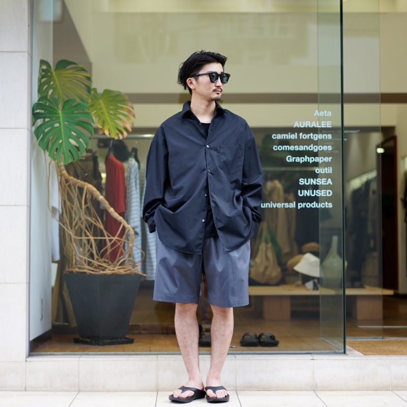 Graphpaper(グラフペーパー)23AW Collectionの新作 Solotex Twill Wide