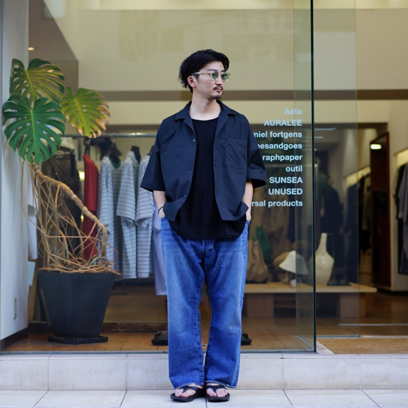SUNSEA(サンシー)23AW Collectionの新作、 Cotton Fried Shrimp