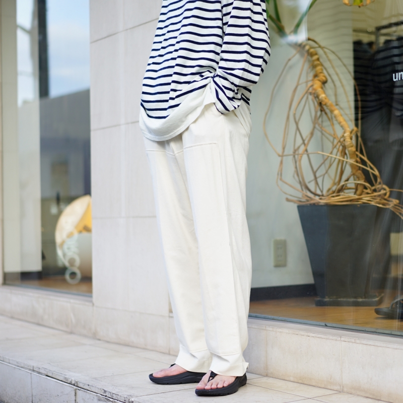 outil(ウティ)23SS Collectionの新作、 TRICOT NAY(OU-C008-1)/White