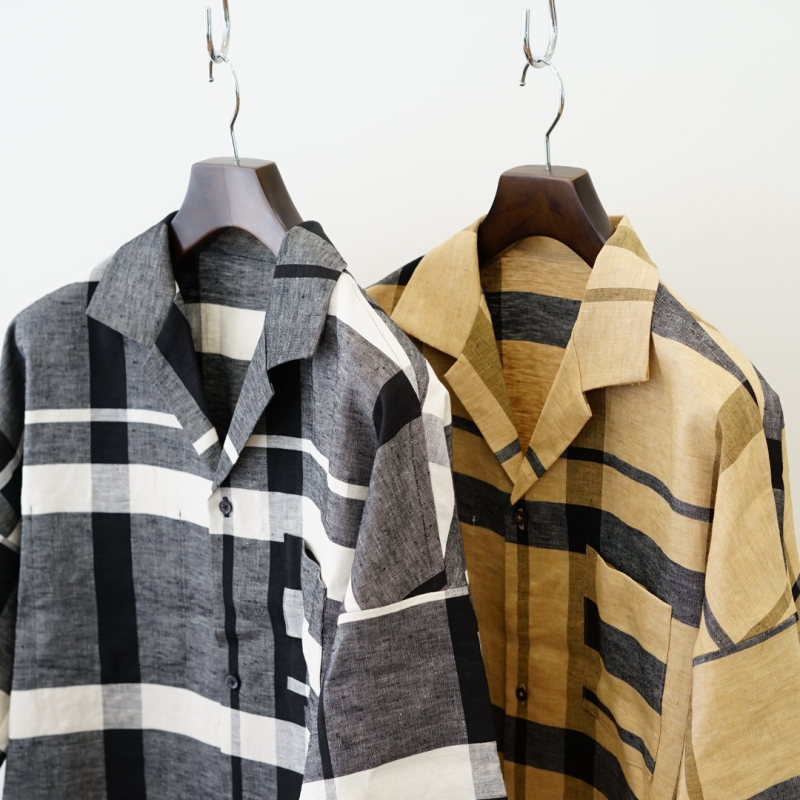 SUNSEA(サンシー)27th Collectionの新作、 Bangladesh Linen SUNSEA(サンシー)27th Collectionの新作、 Bangladesh Linen