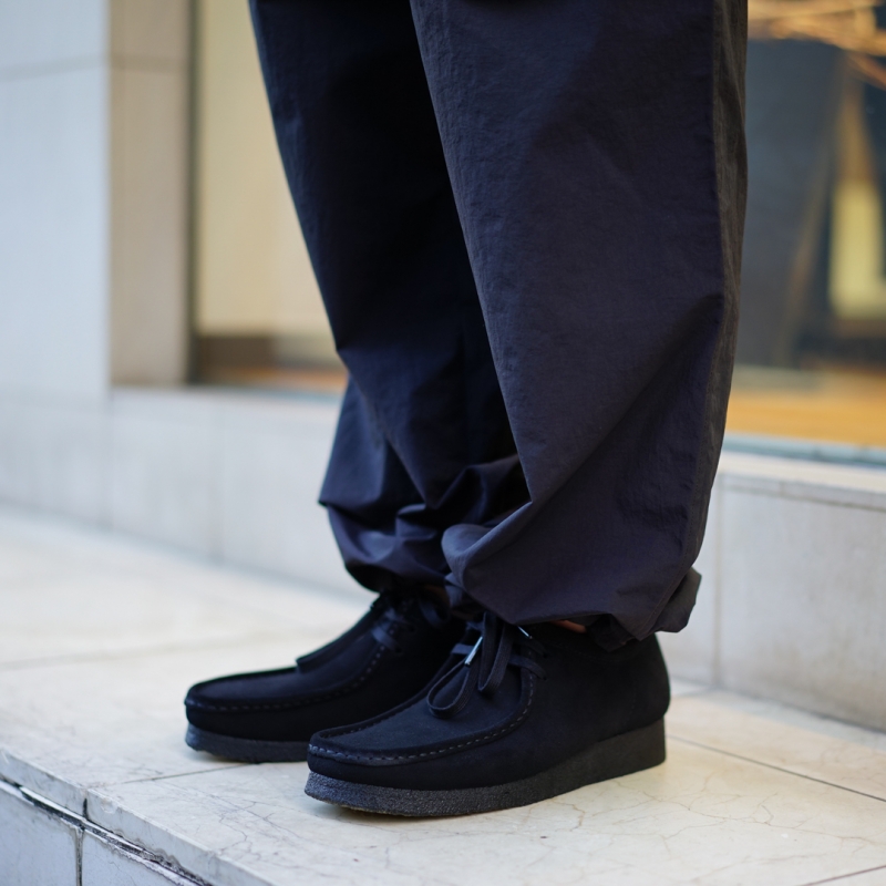 Clarks originals hotsell black suede