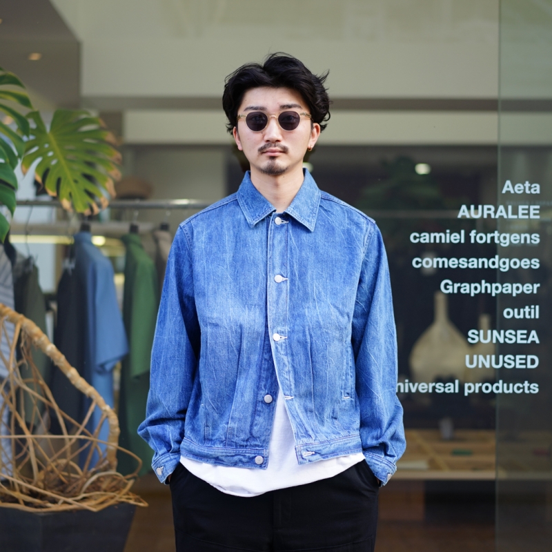 AURALEE 23SS SELVEDGE DENIM BLOUSON