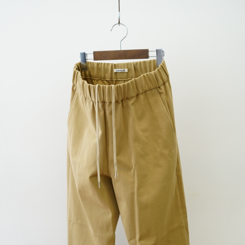 AURALEE(オーラリー)23AW Collectionの新作 Washed Heavy Chino AURALEE(オーラリー)23AW Collectionの新作 Washed Heavy Chino
