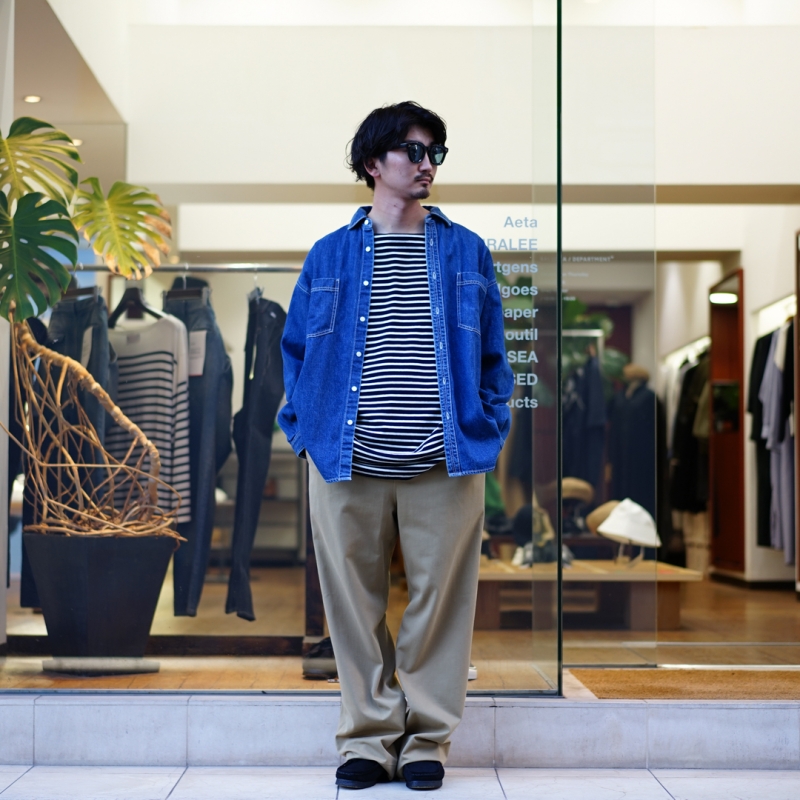 AURALEE(オーラリー)23AW Collectionの新作 Washed Heavy Chino AURALEE(オーラリー)23AW Collectionの新作 Washed Heavy Chino