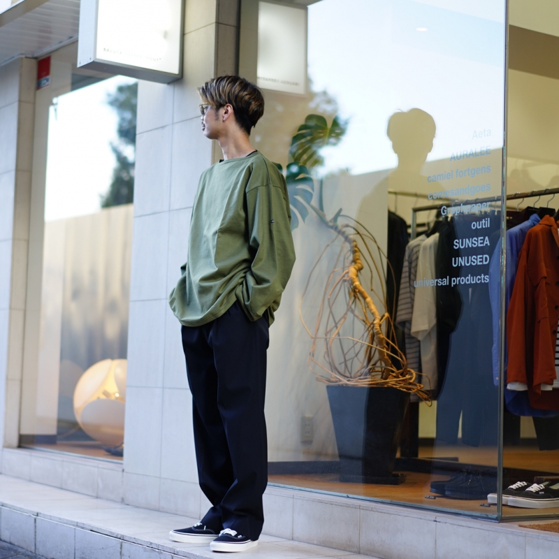 outil(ウティ)23AW Collectionの新作、 tricot aast(ou-c007)を使った