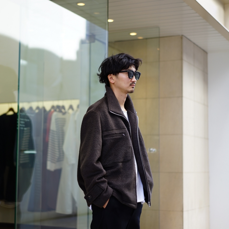 AURALEE(オーラリー)23AW Collectionの新作、 Brushed Suri
