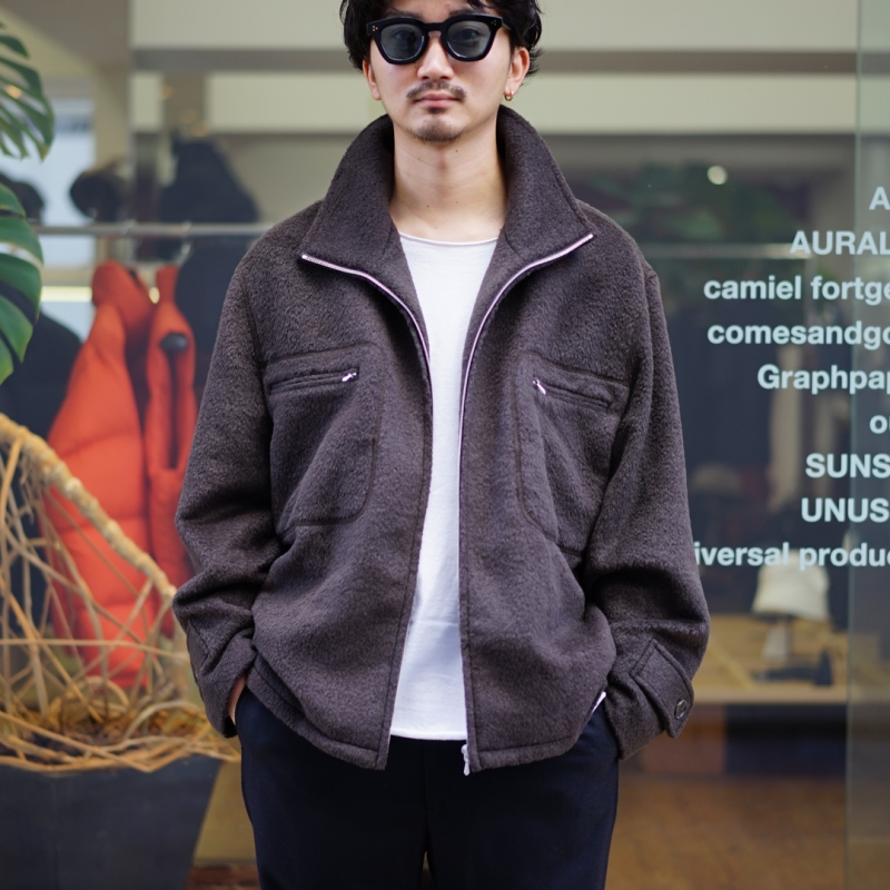 AURALEE(オーラリー)23AW Collectionの新作、 Brushed Suri Alpaca