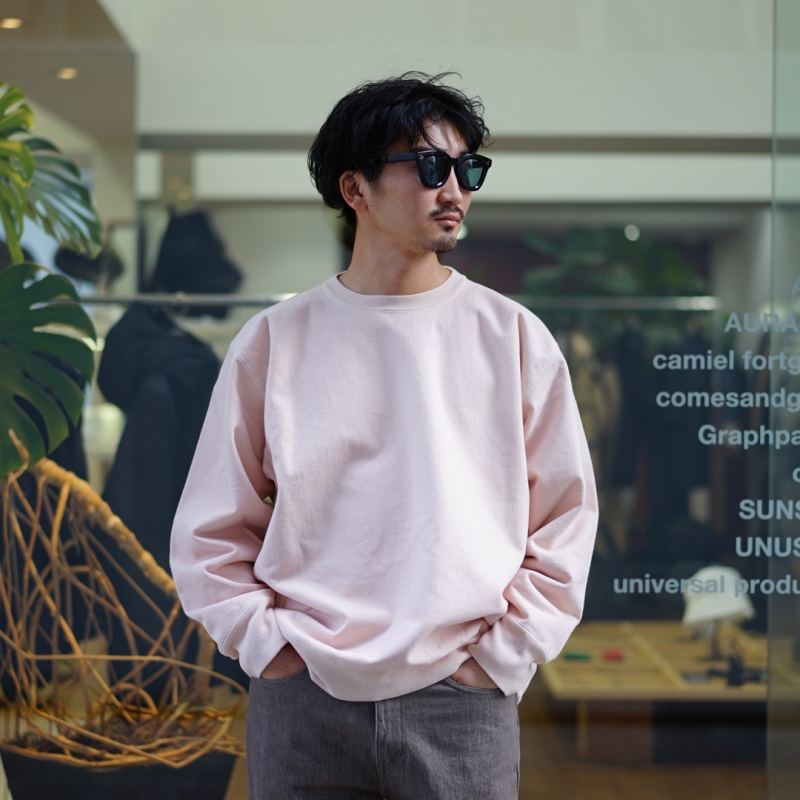 AURALEE(オーラリー)23AW Collectionの新作、 Super Milled Sweat P/O