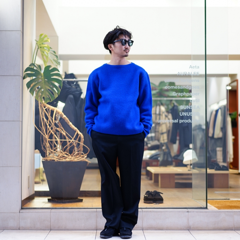 AURALEE(オーラリー)23AW Collectionの新作、 Milled French