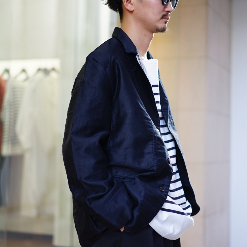 outil(ウティ)23AW Collectionの新作、 Veste Etain(GINGHAM)OV-T031