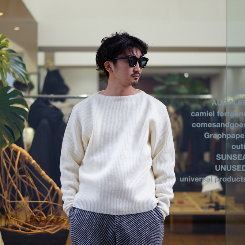 AURALEE(オーラリー)23AW Collectionの新作、 Milled French Merino