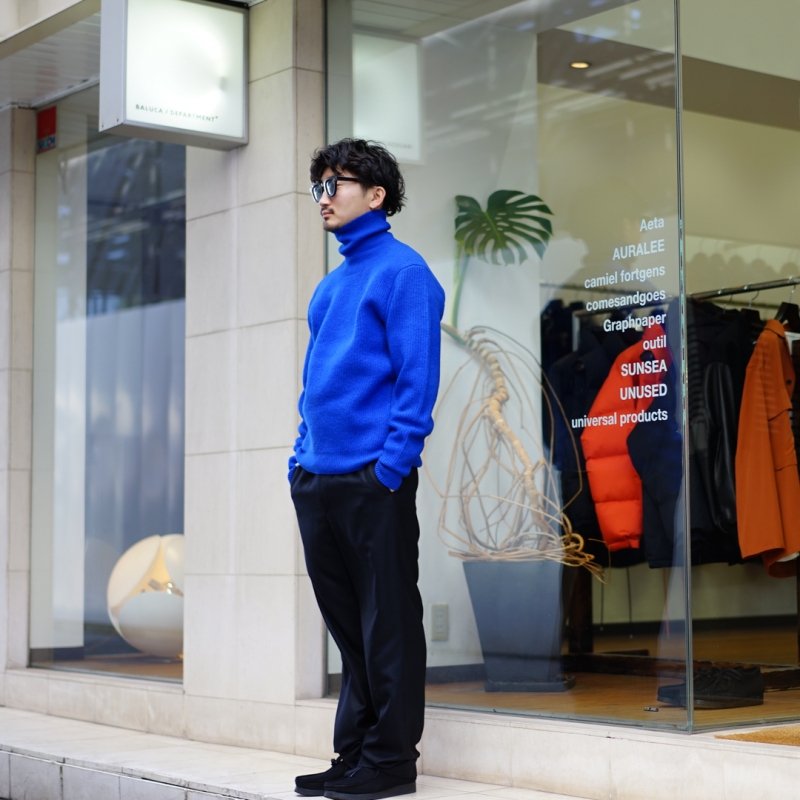 AURALEE(オーラリー)23AW Collectionの新作、 Milled French Merino