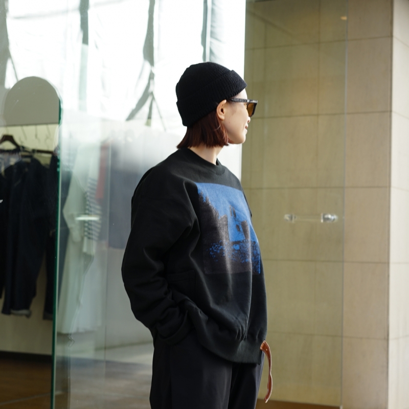 SUNSEA(サンシー)の新作、FAT BELTED LONG-Tのご紹介です
