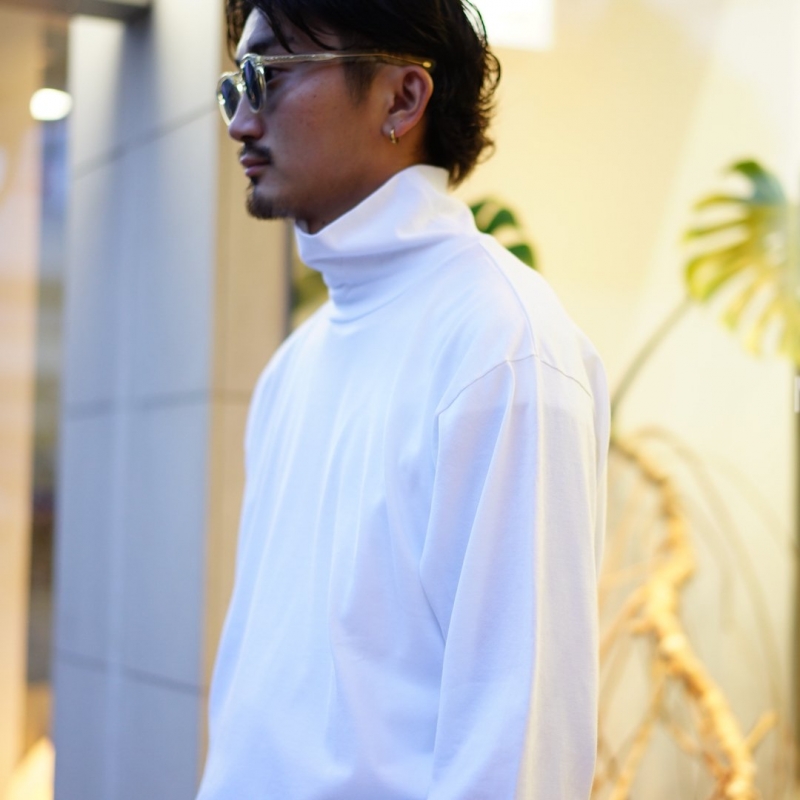 AURALEE(オーラリー)23AW Collectionの新作、 Luster Plaiting Hi Neck