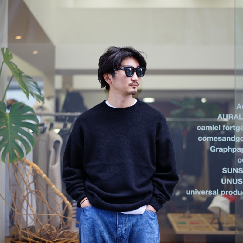 AURALEE(オーラリー)23AW Collectionの新作、 Baby Cashmere Knit P/O