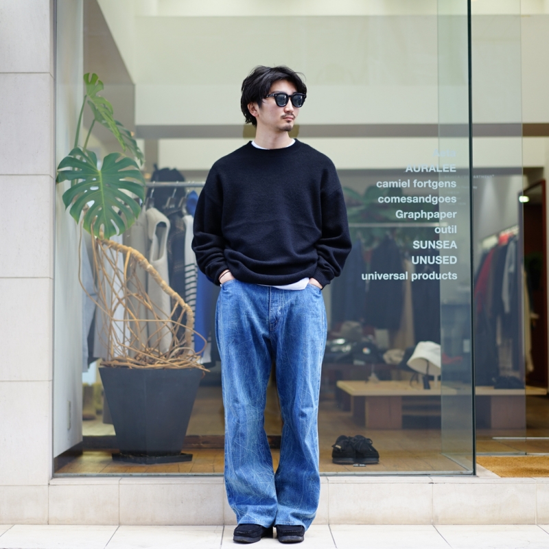 AURALEE(オーラリー)23AW Collectionの新作、 Baby Cashmere Knit P/O