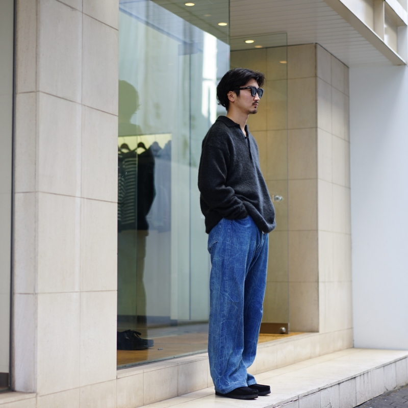 AURALEE(オーラリー)23AW Collectionの新作、 Brushed Super Kid
