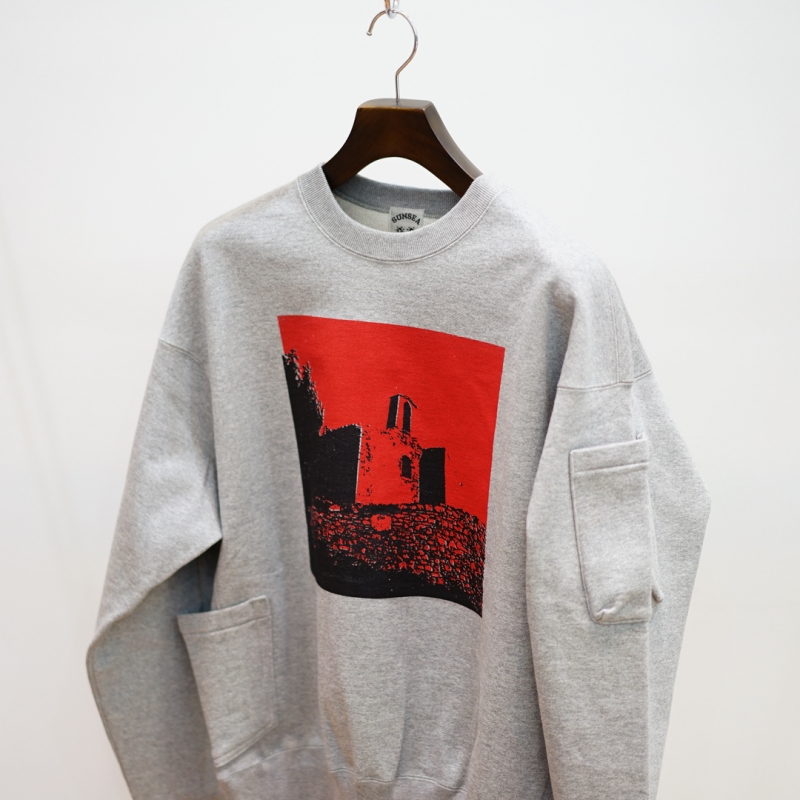 SUNSEA(サンシー)27th Collectionの新作、 Rompon Sweat/Ash SUNSEA(サンシー)27th Collectionの新作、 Rompon Sweat/Ash