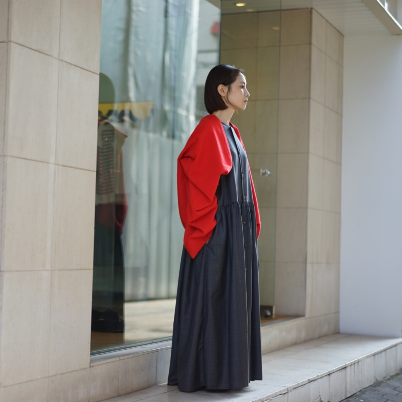 ELEPH(エレフ)23AW Collectionの新作、 Anouk Dress Wool/Grayのご紹介