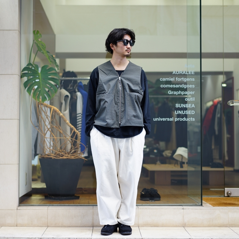 camiel fortgens(カミエルフォートヘンス)23AW Collectionの新作 Zip