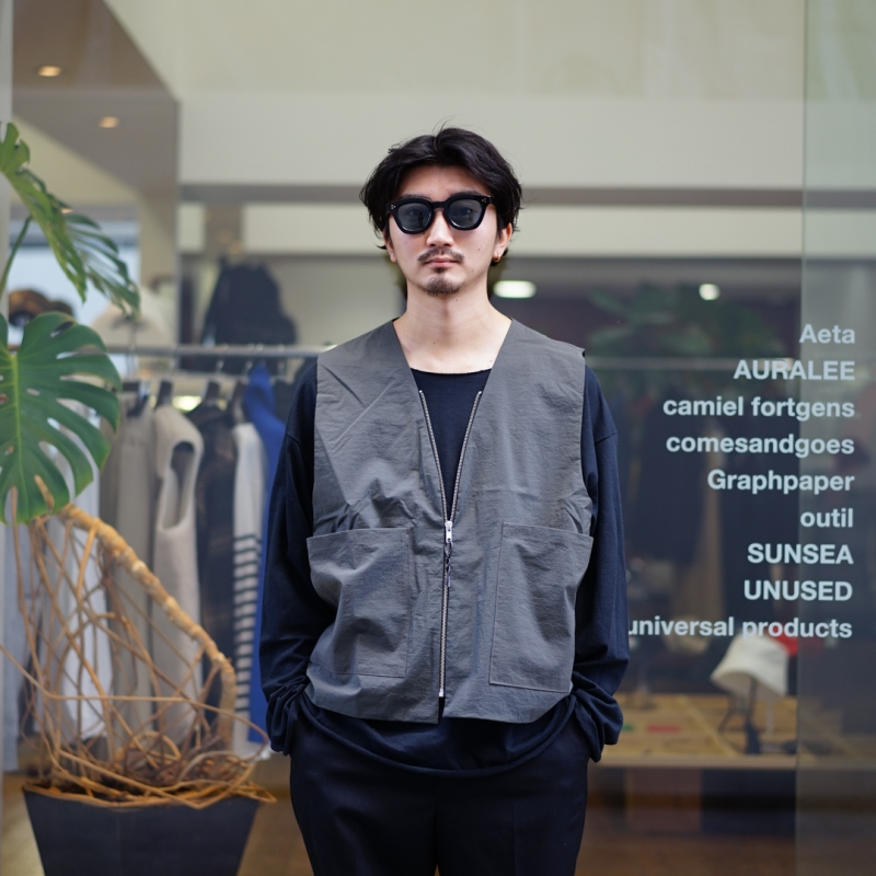 camiel fortgens(カミエルフォートヘンス)23AW Collectionの新作 Zip