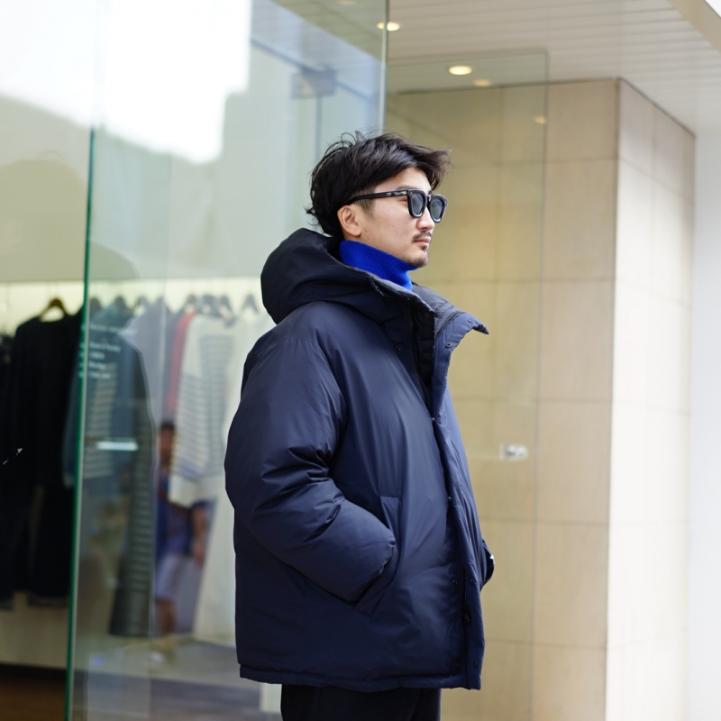 Graphpaper(グラフペーパー) PERTEX Shield Riversible Hooded Down