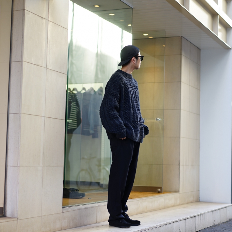 UNUSED(アンユーズド)23AW Collectionの新作、 Aran Sweater(US2369 