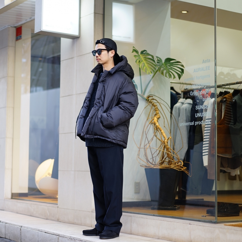 UNUSED(アンユーズド)ダウンジャケットブラック23AW UNUSED(アンユーズド)23AW Collectionの新作、 Down Jacket(us2378