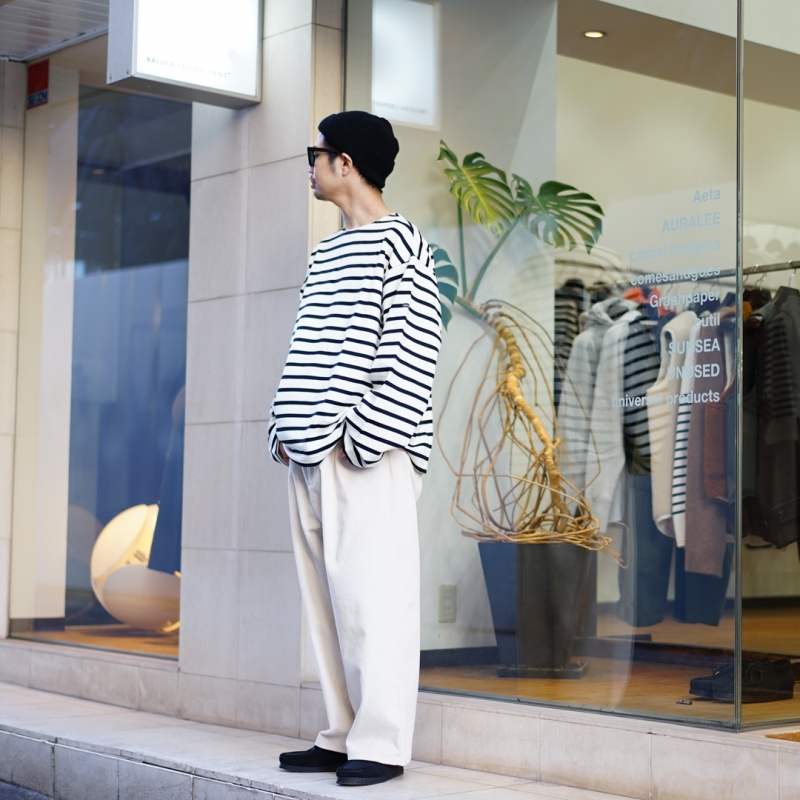 outil(ウティ)23AW Collectionの新作、tricot habas(OV-C003)のご紹介