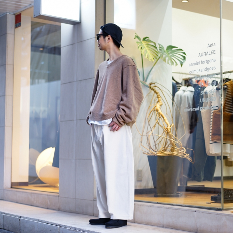 camiel fortgensの新作 Frankenstein V Neck Lambswool(cf.16.03