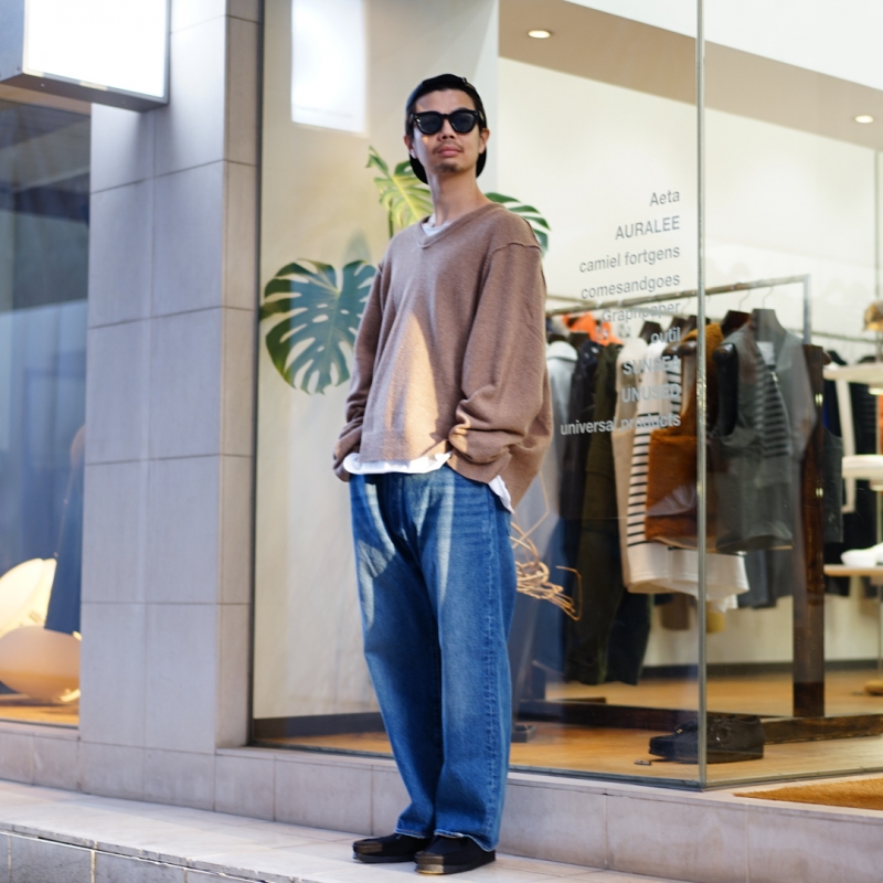camiel fortgensの新作 Frankenstein V Neck Lambswool(cf.16.03.03.01
