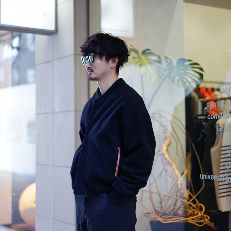 SUNSEA(サンシー)28th Collectionの新作、RAKUDA BLOUSON/BKのご SUNSEA(サンシー)28th Collectionの新作、RAKUDA BLOUSON/BKのご