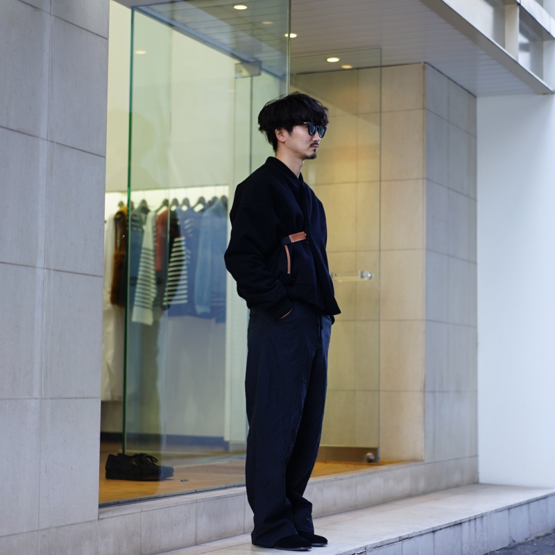 SUNSEA(サンシー)28th Collectionの新作、RAKUDA BLOUSON/BKのご SUNSEA(サンシー)28th Collectionの新作、RAKUDA BLOUSON/BKのご