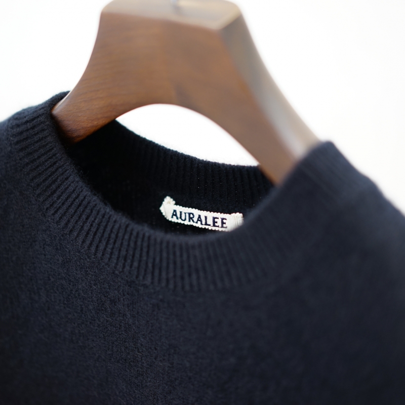 定価6.2万！ AURALEE 22AW ベビーカシミヤ ニット タートル 4 定価6.2万！ AURALEE 22AW ベビーカシミヤ ニット タートル 4
