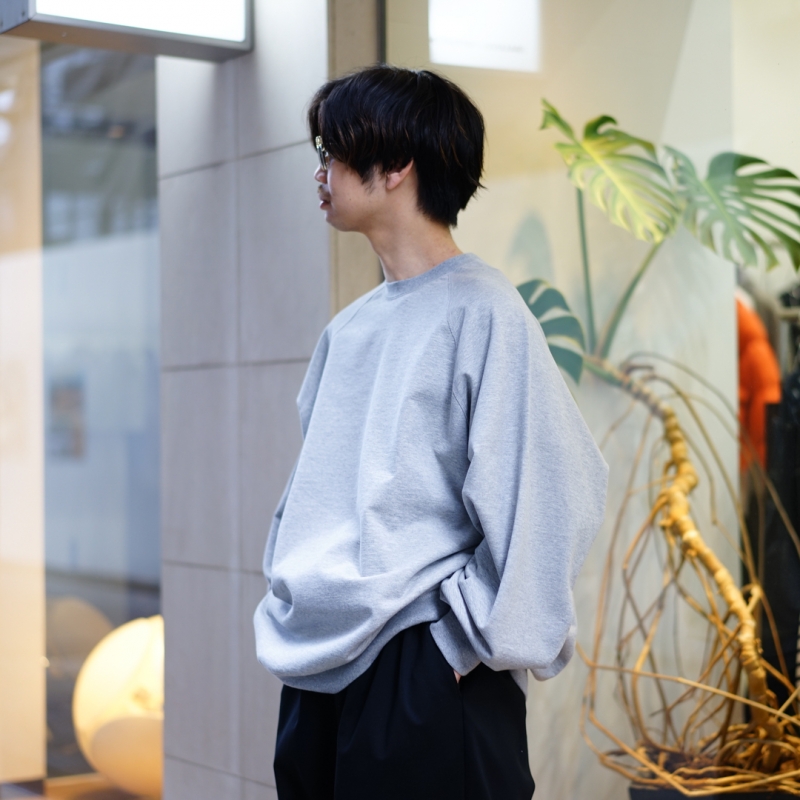 【定番・24SS】Ultra Compact Terry Crew Neck BASIC] Ultra Compact Terry Crew Neck Sweater – Graphpaper
