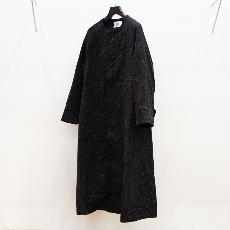 outil(ウティ)の新作、MANTEAU CENSEAU/Black(OV-T010)のご紹介です 