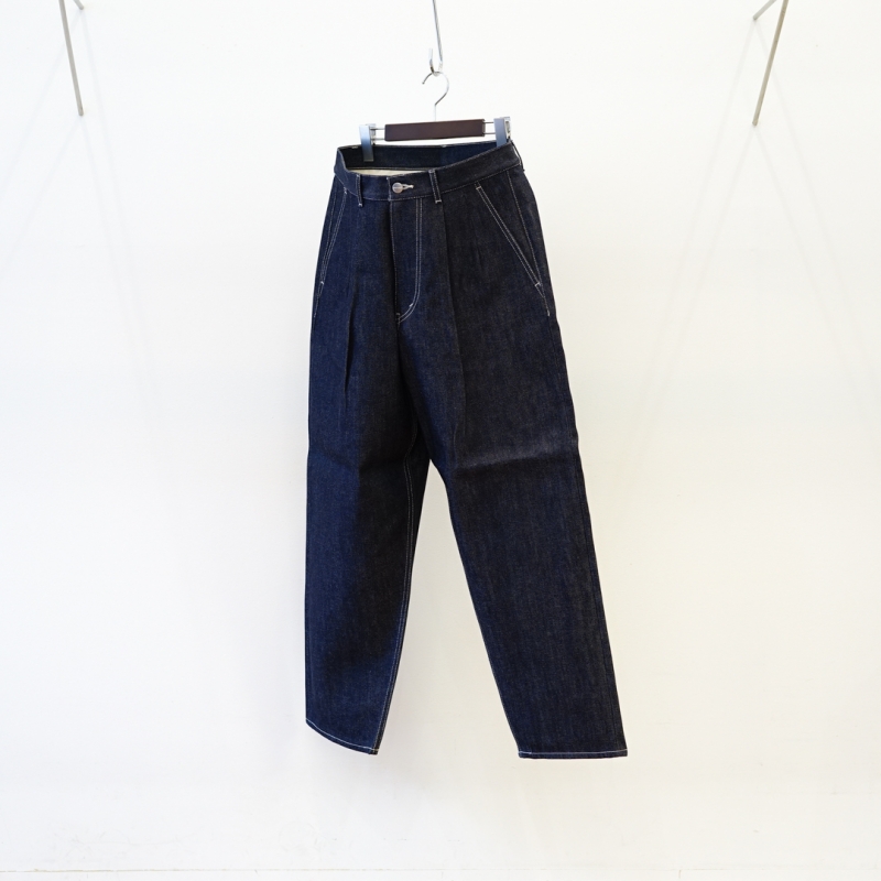 Graphpaper(グラフペーパー) Selvage Denim Two Tuck Tapered Pants