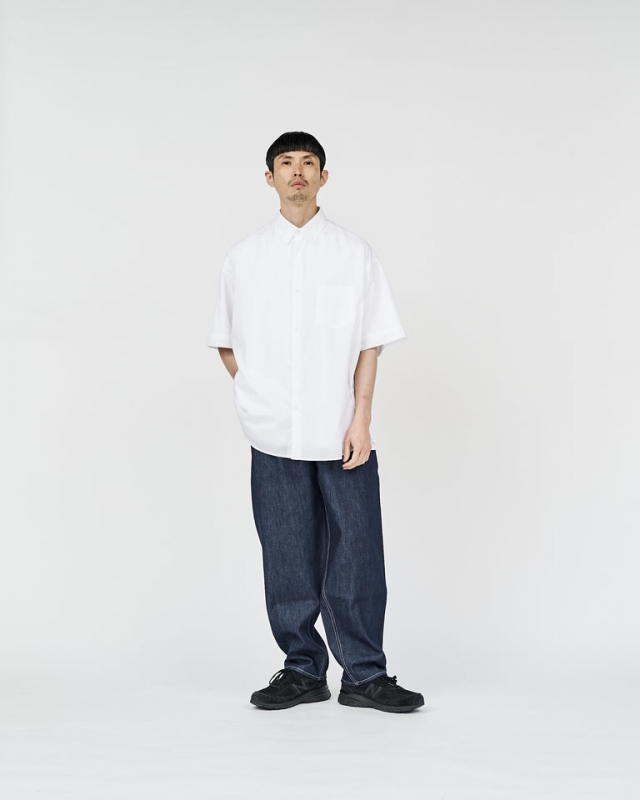 Graphpaper(グラフペーパー) Selvage Denim Two Tuck Tapered Pants
