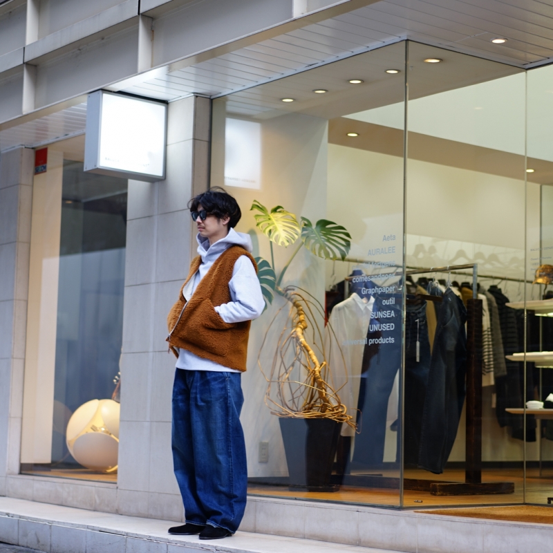 Graphpaper(グラフペーパー)24SS Collectionの新作、Selvage Denim Two 