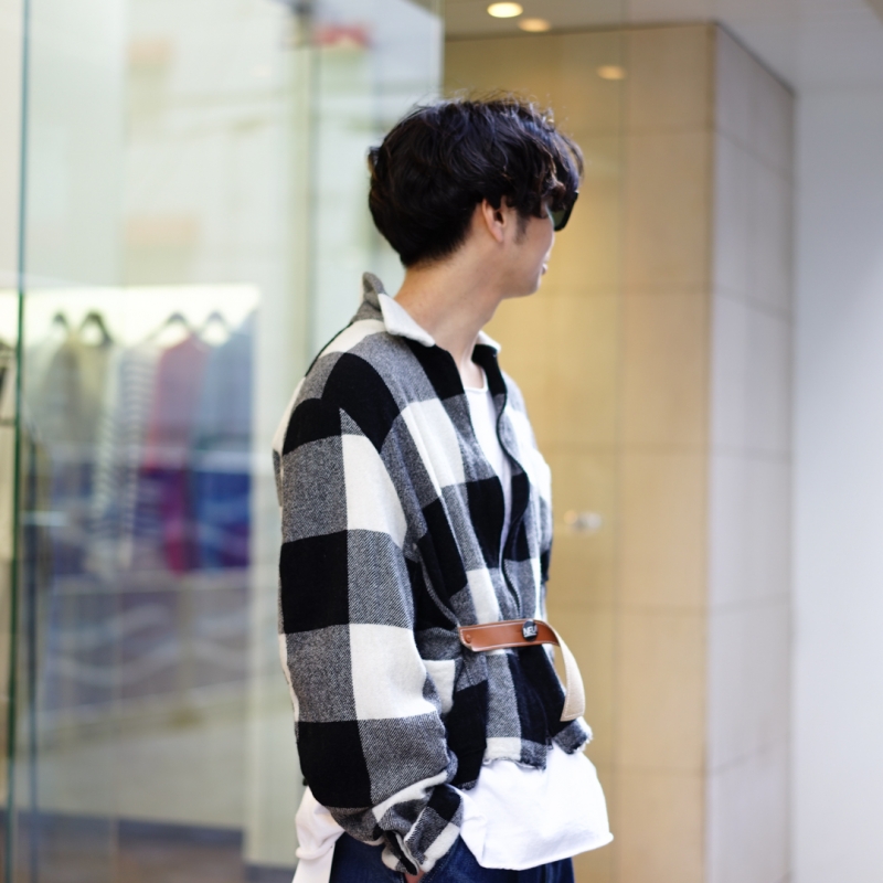 sunsea サンシー shrinkage blouson SUNSEA(サンシー)Shrinkage Blouson 改/Block Check のご紹介