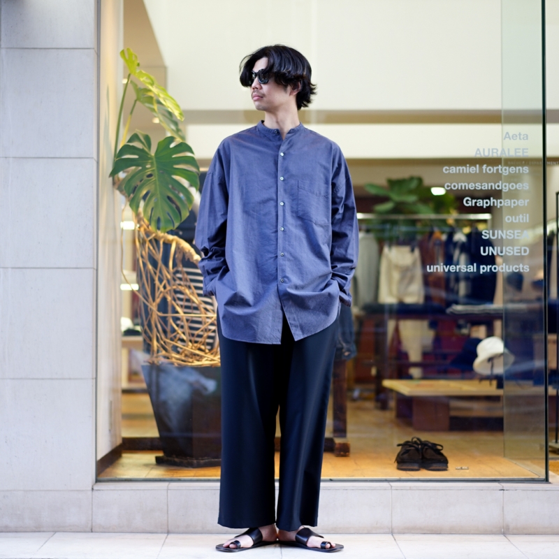 Graphpaper(グラフペーパー)24SS Collectionの新作 Fine Wool Tropical 