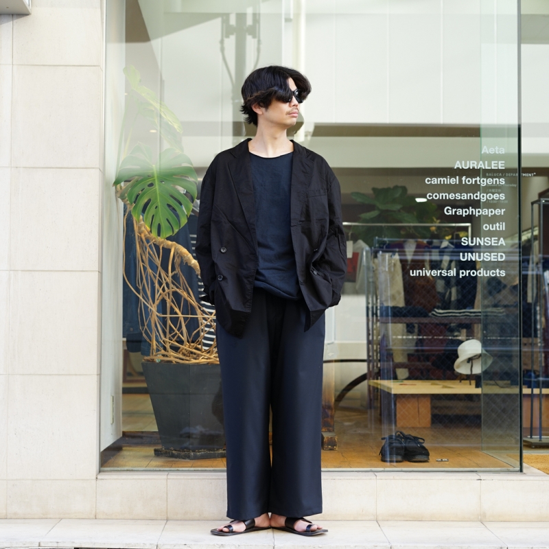 Graphpaper(グラフペーパー) 24SS Collectionの新作、Garment Dyed