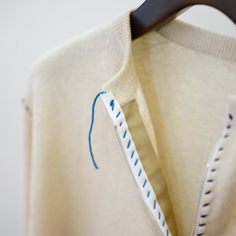 本日発売。SUNSEA(サンシー)28th Collectionの新作 Cashimere Zip