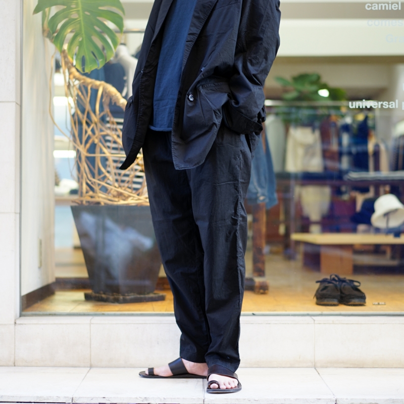 Graphpaper - Garment Dyed Typewriter Oversized Slacks