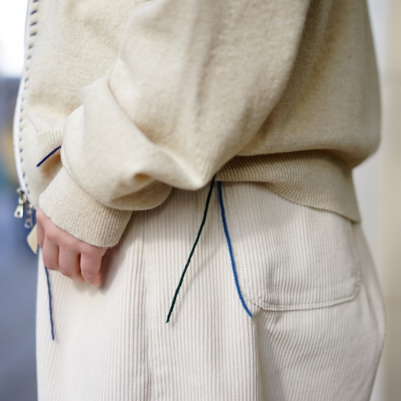 本日発売。SUNSEA(サンシー)28th Collectionの新作 Cashimere Zip