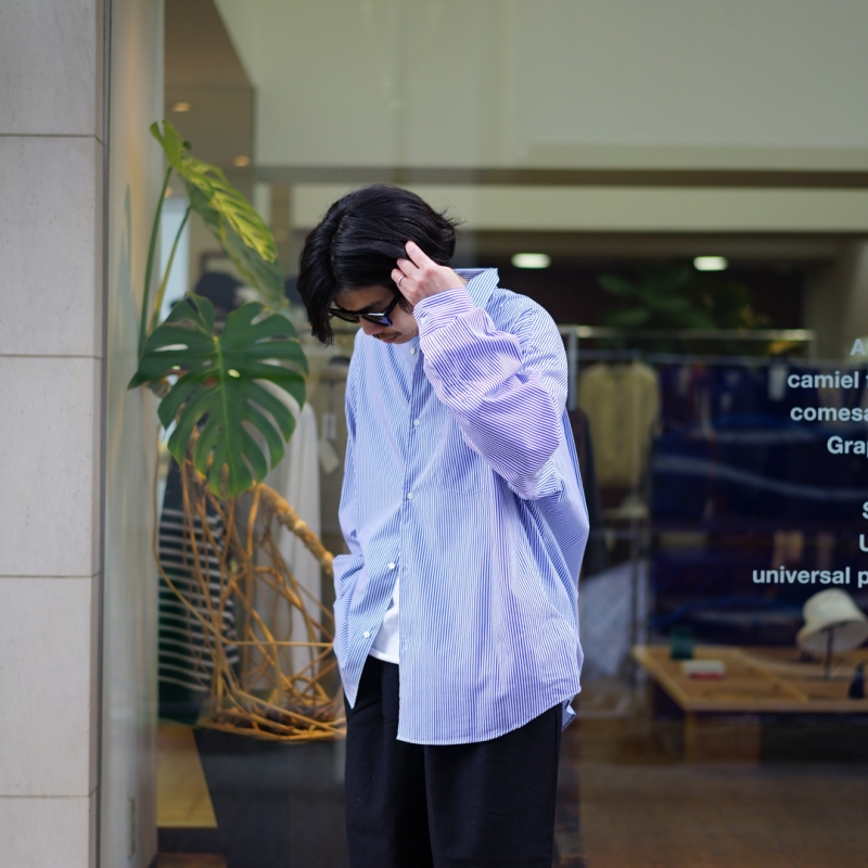 Graphpaper(グラフペーパー)24SS Collectionの新作、Broad L/S 