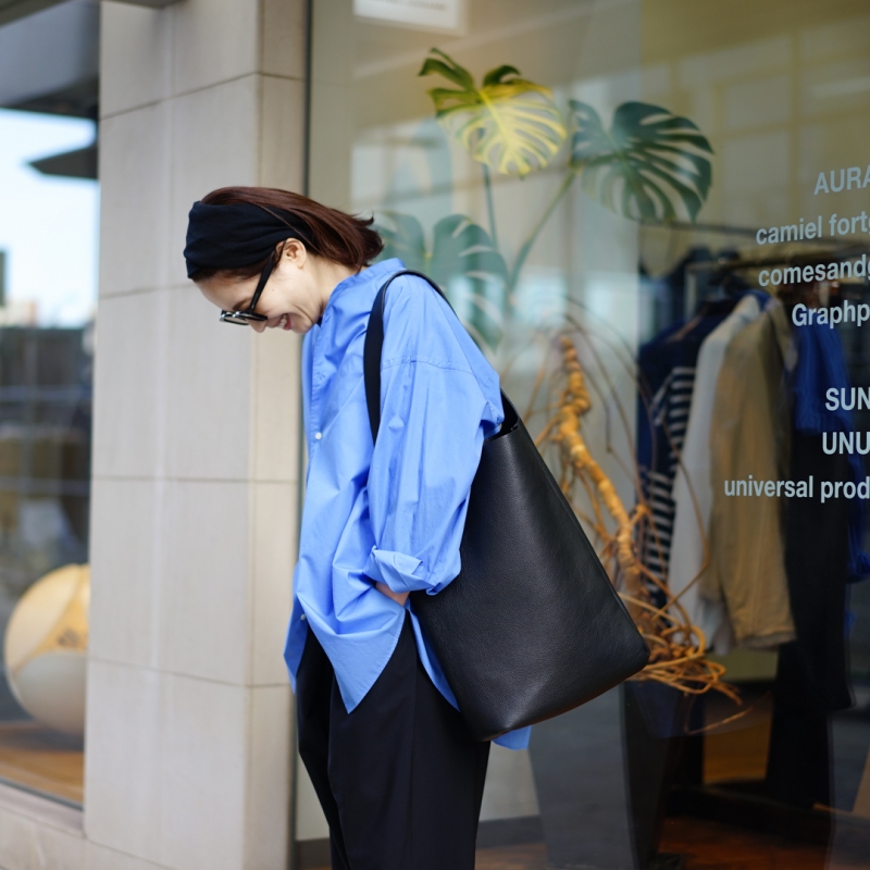 Aeta(アエタ)24SS Collectionの新作、Shoulder M(PG02)/Blackの Aeta(アエタ)24SS Collectionの新作、Shoulder M(PG02)/Blackの