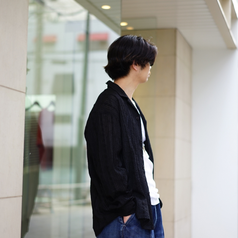 UNUSED(アンユーズド) 24SS Collectionの新作、Long Sleeve lace
